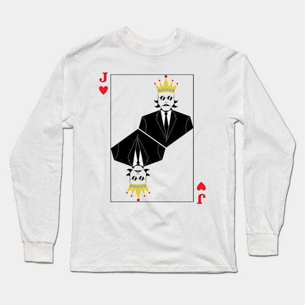 Jack the King Long Sleeve T-Shirt by madandaku